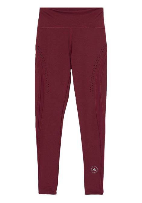 Leggings True Purpose in borgogna Adidas By Stella Mc Cartney - donna